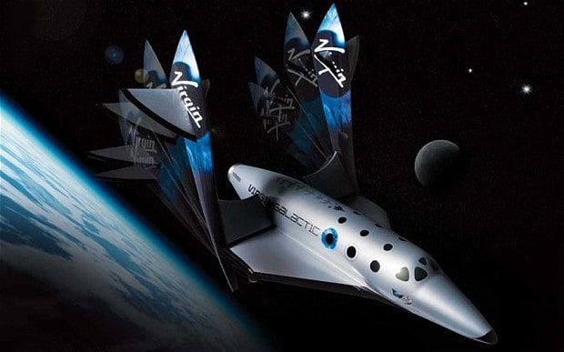 Virgin Galactic handout artist's impression of the Virgin SpaceShipTwo